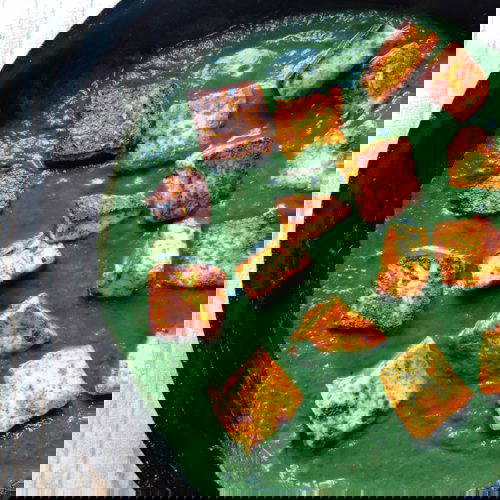 Saag Paneer (Spinach & Indian Cheese) The Spice Yard